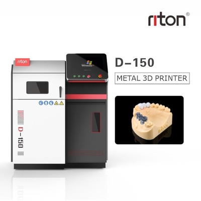 Riton SLM繊維レーザーの3時間に100つの王冠を印刷する付加的な3dのための歯科金属3Dプリンター